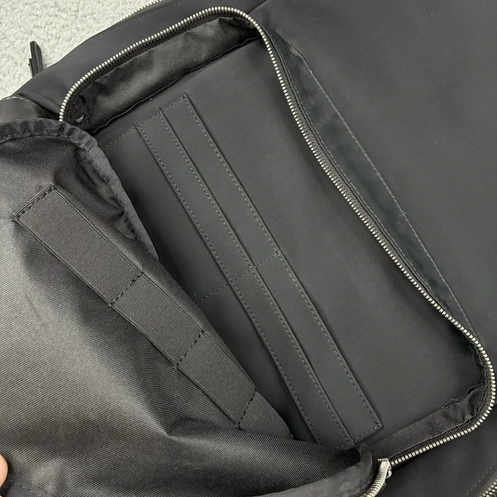 Haerfest x Mercedes-Benz Limited Edition Black Nylon Leather Travel Backpack